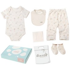 withorganic 嬰兒兔年夏月兔嬰兒禮品 6 件套