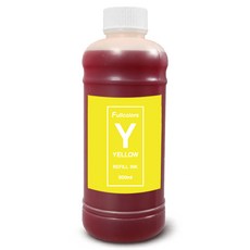 fullcolors 兼容筆芯墨水 500ml, 黃色的, 1個