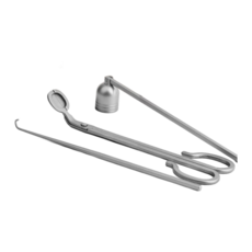 好物良品 嚴選香氛蠟燭專用工具剪刀套組 420不鏽鋼材質, 1組