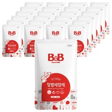 비앤비 젖병세정제 거품형 리필, 400ml, 25개