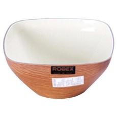 ROBEX 方形攪拌碗, 木質, 白色, 1個