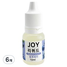 조이리퀴드 아로마조이 슬라임 향료 10ml, 6개, 블루베리