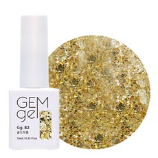 아이빛 네일아트 젬젤 컬러 젤네일, 82골드모음, 10ml, 1개