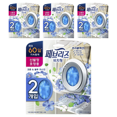 페브리즈 신발장 옷장용 비치형 코튼앤블루자스민 방향제, 12.6ml, 4개