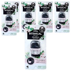 小林製藥 Sawaday Botanical Natural Blossom 車用夾式芳香劑, 6個, 洋甘菊, 6ml