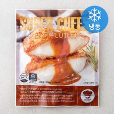 진푸드 슈퍼 치즈 돈까스 (냉동), 200g, 1개