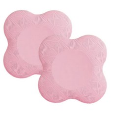 Okoro 加厚瑜珈護膝與護肘墊, 2個, 寶寶粉