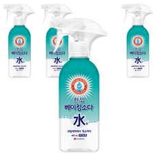 한입 베이킹소다수 용기, 4개, 400ml