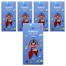 PAPAROO 輔食蔬菜粉, 地瓜, 5盒, 15g