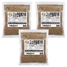 복이네먹거리 국산 100% 통깨 들깨가루, 300g, 3개