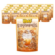 바프 토피넛라떼 아몬드, 190g, 20개
