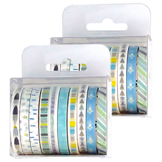 CANDY POETRY 糖詩 糖詩和紙膠帶 5 x 2mm 10個, 天天天藍, 2盒