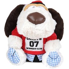 COLLYS GOLF 順子家06 大學T 1號木桿 高爾夫球桿桿頭套, 紅色, 1個