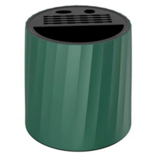 Bomari 旋轉廚房餐具整理筒及刀架, 綠色, 1個