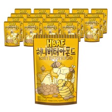 바프 허니버터 아몬드, 210g, 20개