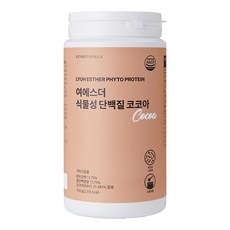 ESTHER FORMULA 植物性蛋白質沖泡粉 巧克力口味, 700g, 1罐