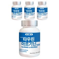 Doctor's One 牛磺酸精胺酸 1000 120g, 120顆, 4個