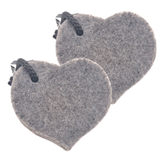 KEYTOSS 詰朵斯 竹炭添加 LULU雙效沐浴海棉 RE222-1, 心, 2個, 1個