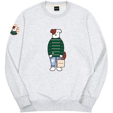 옥스타 남녀공용 캐주얼 브로독 특양면 맨투맨 9SSP013