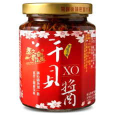 JutsuXian 菊之鱻 頂級XO干貝醬, 280g, 1罐
