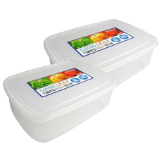 KEYWAY 聯府 巧麗長型密封盒, 2L, 2個