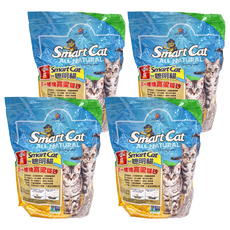 pioneer pet 聰明貓 第一結塊高粱貓砂, 天然無毒, 99%無塵, 領先眾多貓砂, 高粱清香, 2.27kg, 4包