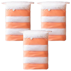 免抽氣真空壓縮袋 立體款, PA+PE材質, 中款, 80cm長, 56cm寬, 80 x 56 x 32cm, 1入, 3個