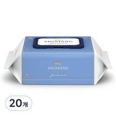 아이러브베베 시그니앙 오블루 물티슈 캡형, 75g, 77개입, 20개