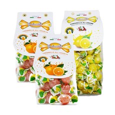 檸檬糖 500g+橘子糖 200g 2入, 1組, 900g