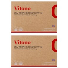 비토노 이왕재박사 메가 비타민C 3000mg, 2개, 270g