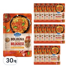 폰타나 볼로냐 베이컨 볼로네제 파스타소스 파우치, 130g, 30개