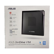 ASUS 華碩 超靜音系列 超薄外接式燒錄機, SDRW-08V1M-U, 1個