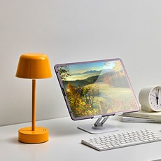 지노바 무선 머쉬룸 테이블 버섯 무드등, 노란색