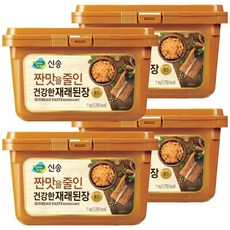 SING SONG 低鹽韓式傳統大醬, 1kg, 4盒