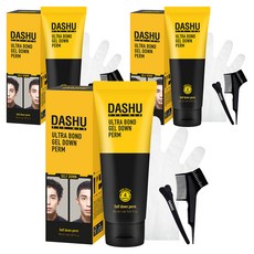 다슈 포맨 울트라 본드 젤 다운펌 세트 억센모발용, 150ml, 3개