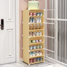 GAPANG 簡約室內原木色7層鞋櫃 D, 1個