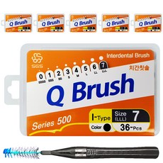 Kubrush 標準齒間刷 No. 7 LLL, 36入, 6個