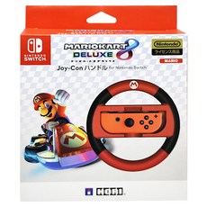 Hori 賽車8瑪利歐方向盤 直徑220mm, NSW-054, 1組