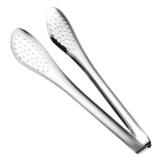 PUSH! 餐具廚房 304不銹鋼食品夾子, D95, 1支