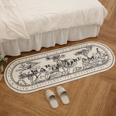 橢圓形地墊 L號