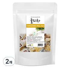 숲으로허브 귤피차 삼각티백, 100개입, 2개, 1g