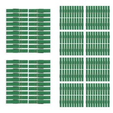 Uniart 1500 木製夾 大 (4.5cm) 18入, 綠色