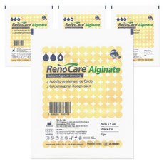 레노케어 알지네이트 폼드레싱 습윤밴드 코피지혈, 4개