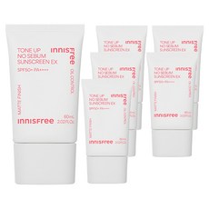 이니스프리 톤업 노세범 선스크린 EX SPF50+ PA++++, 60ml, 6개