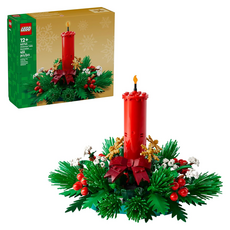 LEGO 40743 特殊系列 聖誕節桌面擺飾 Christmas Table Decoration, 1個, 紅色 + 綠色