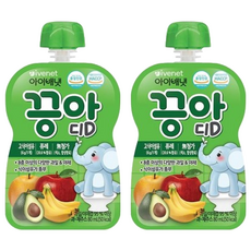 Ivenet 蔬果泥D, 80g, 2包