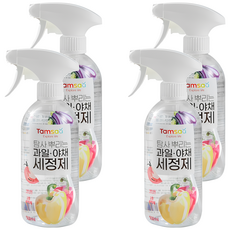 Tamsaa 蔬果清潔噴霧, 500ml, 4瓶