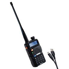 BAOFENG 雙頻無線對講機 升級3800mAh厚電TYPE-C快充 UV-5R 無座充, 1台