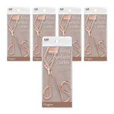 KAI 貝印 RING 19.5度睫毛夾 HC-3900, 玫瑰金, 5個