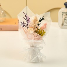 Maison de Floret 永生花迷你花束永不凋謝，骨庫花紀念公園鮮花, 香奈兒粉紅色